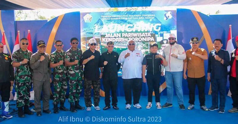 Jalan Tol Kendari Toronipa Akhirnya Diresmikan Gubernur Sultra