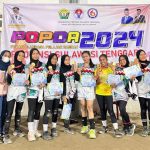 Bola Voli Putri Kabupaten Muna Juara I Ajang Popda Provinsi Sultra 2024